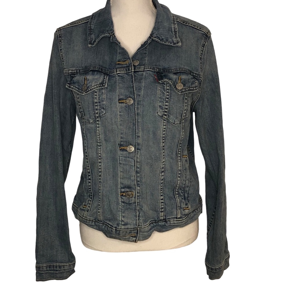 Levi Strauss Red Tab Jean Jacket Button Front
